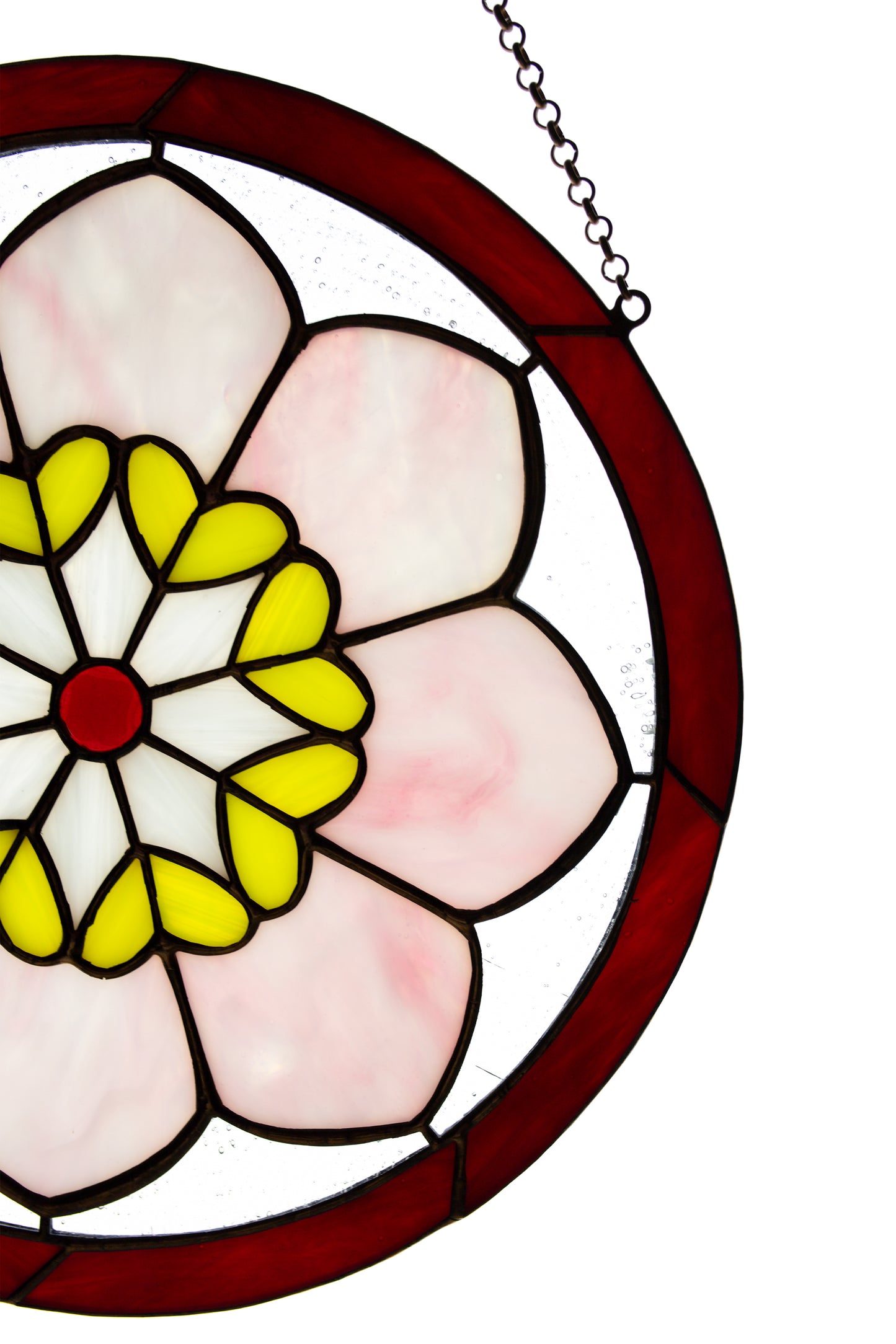 Stained glass Lotus mandala Stained glass window hanging Glass flower Christmas gift Window suncatcher Wall decor Living room decor