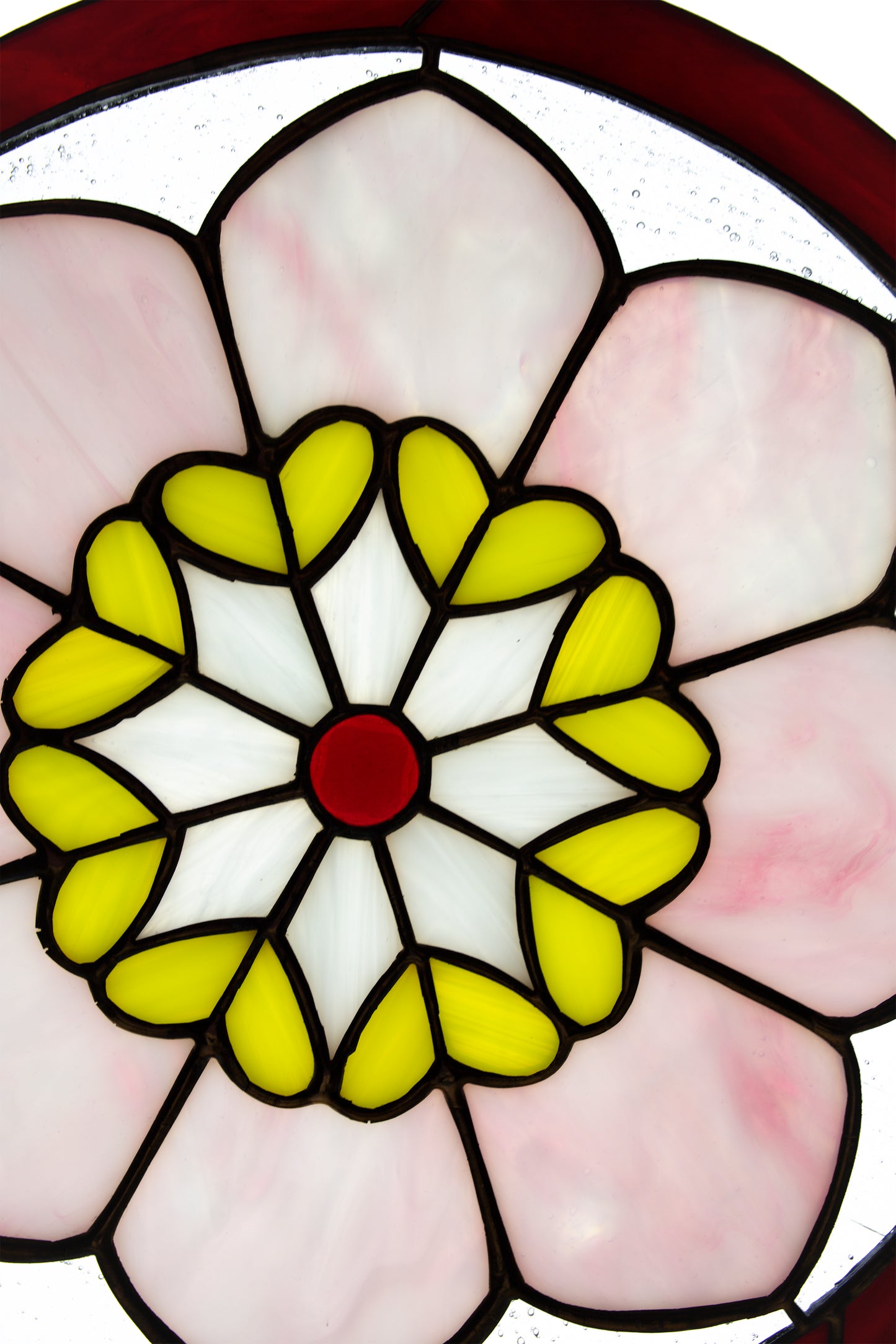 Stained glass Lotus mandala Stained glass window hanging Glass flower Christmas gift Window suncatcher Wall decor Living room decor