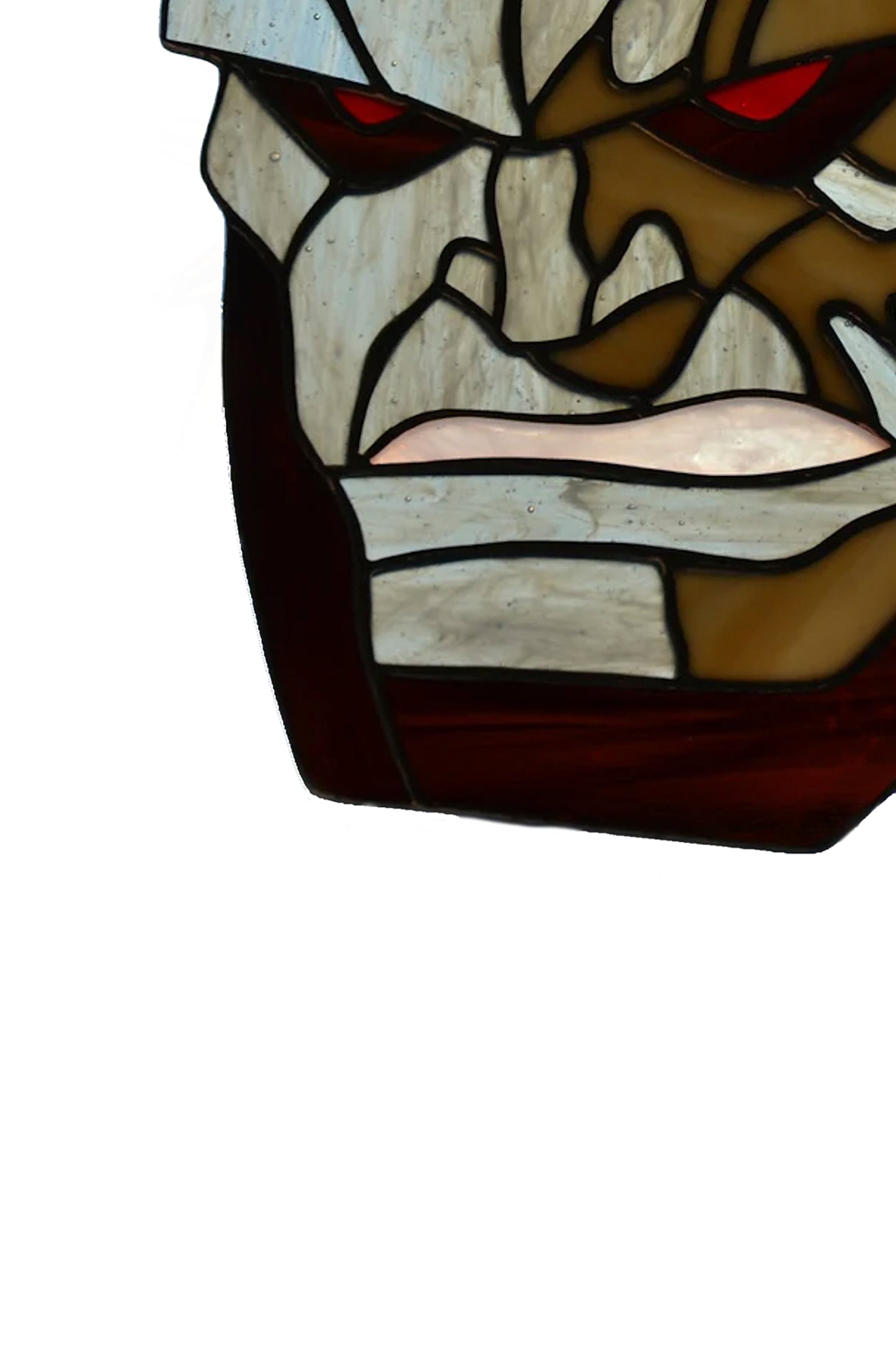 Stain glass suncatcher Comic book character Wall art Stained glass gift Window hanging sun catcher Wall decor Custom panel